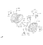 Diagram for 2022 Hyundai Ioniq Neutral Safety Switch - 42700-2B000