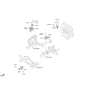 Diagram for Hyundai Ioniq Engine Mount Torque Strut - 21950-G2000