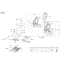 Diagram for 2022 Hyundai Ioniq Seat Cover - 88160-G2015-WSC