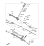 Diagram for 2022 Hyundai Ioniq Steering Gear Box - 56500-G2500