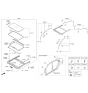 Diagram for 2022 Hyundai Ioniq Sunroof - 81610-G2000