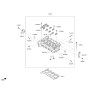 Diagram for Hyundai Elantra Cylinder Head Gasket - 22311-03HA0