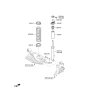 Diagram for 2018 Hyundai Genesis G90 Shock Absorber - 55320-D2570