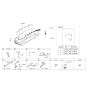 Diagram for 2018 Hyundai Genesis G90 Battery Cable - 91850-D2010