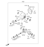 Diagram for Hyundai Differential Cover - 53075-4J021