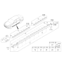 Diagram for 2020 Hyundai Genesis G90 Door Moldings - 87722-D2000