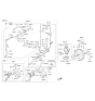 Diagram for 2019 Hyundai Accent Hose Clamp - 26712-2E700