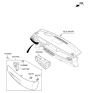 Diagram for 2019 Hyundai Genesis G90 Dimmer Switch - 93700-D2400-NK5