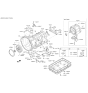 Diagram for Hyundai Genesis G90 Transfer Case - 45240-4J100