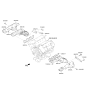 Diagram for Hyundai Genesis G90 Exhaust Manifold - 28510-3F700