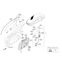Diagram for Hyundai Genesis G90 Window Motor - 82450-D2000