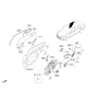 Diagram for 2021 Hyundai Genesis G90 Window Regulator - 83471-D2000