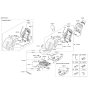 Diagram for 2019 Hyundai Genesis G90 Seat Heater - 88395-D2100