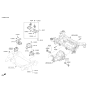 Diagram for Hyundai Genesis Motor And Transmission Mount - 21830-B1150