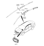 Diagram for 2011 Hyundai Azera Air Bag - 85020-3V010