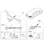 Diagram for 2011 Hyundai Azera Tail Light - 92403-3V020