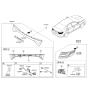 Diagram for 2011 Hyundai Azera Emblem - 86320-3V010