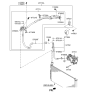 Diagram for 2013 Hyundai Azera A/C Compressor - 97701-3R200