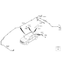 Diagram for 2015 Hyundai Azera Antenna - 96210-3V610-AA