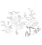 Diagram for 2014 Hyundai Azera Oxygen Sensor - 39210-3CDB0