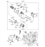 Diagram for 2014 Hyundai Santa Fe Armature - 36160-3C210