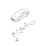 Diagram for 2015 Hyundai Azera Fuel Door - 69510-3V000