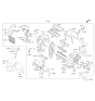 Diagram for Hyundai Sonata Hybrid Heater Core - 97138-3S000