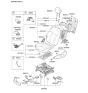 Diagram for Hyundai Azera Seat Cover - 88160-3V630-XBC