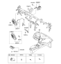 Diagram for Hyundai Azera Ignition Switch - 95430-3V001