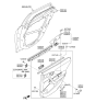 Diagram for 2013 Hyundai Azera Car Speakers - 96310-3R900