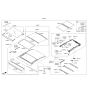 Diagram for 2011 Hyundai Azera Sunroof - 81610-3V010