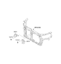 Diagram for 2015 Hyundai Azera Horn - 96620-3V000