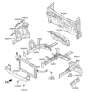 Diagram for 2019 Hyundai Ioniq Dash Panels - 64300-G7001