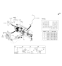 Diagram for 2019 Hyundai Ioniq Fuse Box - 91950-G7530