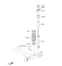 Diagram for Hyundai Ioniq Shock Absorber - 55310-G7000