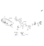 Diagram for 2017 Hyundai Ioniq Ignition Switch - 95430-G7500-WMP