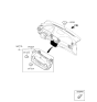 Diagram for Hyundai Ioniq Blower Control Switches - 97250-G7090-WMP