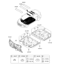 Diagram for 2019 Hyundai Ioniq Dash Panels - 84120-G7000