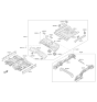 Diagram for 2019 Hyundai Ioniq Floor Pan - 65513-G7000