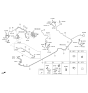 Diagram for Hyundai Brake Line - 58731-G2000