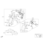 Diagram for Hyundai Ioniq Armrest - 89900-G7200-SHU
