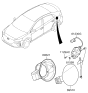 Diagram for Hyundai Ioniq Fuel Filler Housing - 69513-G7000