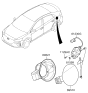 Diagram for 2017 Hyundai Ioniq Fuel Filler Housing - 69513-G7000