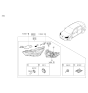 Diagram for Hyundai Ioniq Headlight - 92103-G2350-T2S