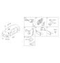 Diagram for Hyundai Ioniq Horn - 96630-G2100