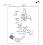 Diagram for 2019 Hyundai Ioniq Brake Pedal - 32800-G2100