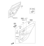 Diagram for Hyundai Ioniq Power Window Switch - 93580-G2010-4X