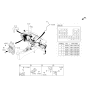 Diagram for 2017 Hyundai Ioniq Fuse Box - 91950-G2542