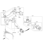 Diagram for Hyundai Ioniq A/C Compressor - 97701-G2000