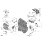 Diagram for Hyundai EGR Valve - 28450-03HA0